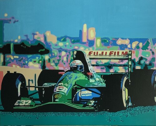 Jordan 191 van Ludo Knaepkens, Schilderij te koop op Singulart