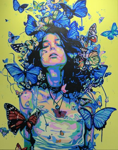 Smell the Magic van Ludo Knaepkens, Schilderij te koop op Singulart