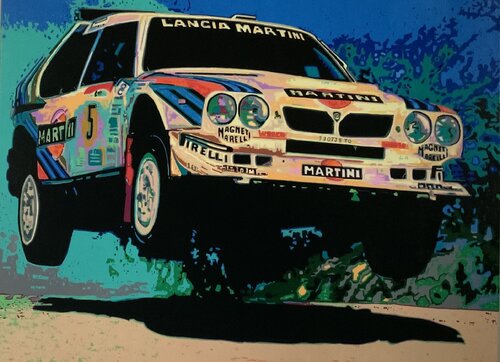 Spirit of Speed. di Ludo Knaepkens, Pittura in vendita su Singulart