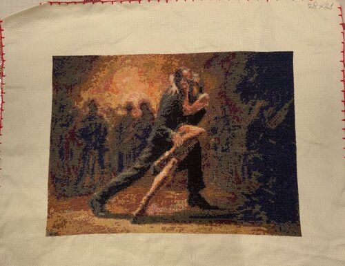 Tango von Lilit Aharonyan, Textil kaufen auf Singulart