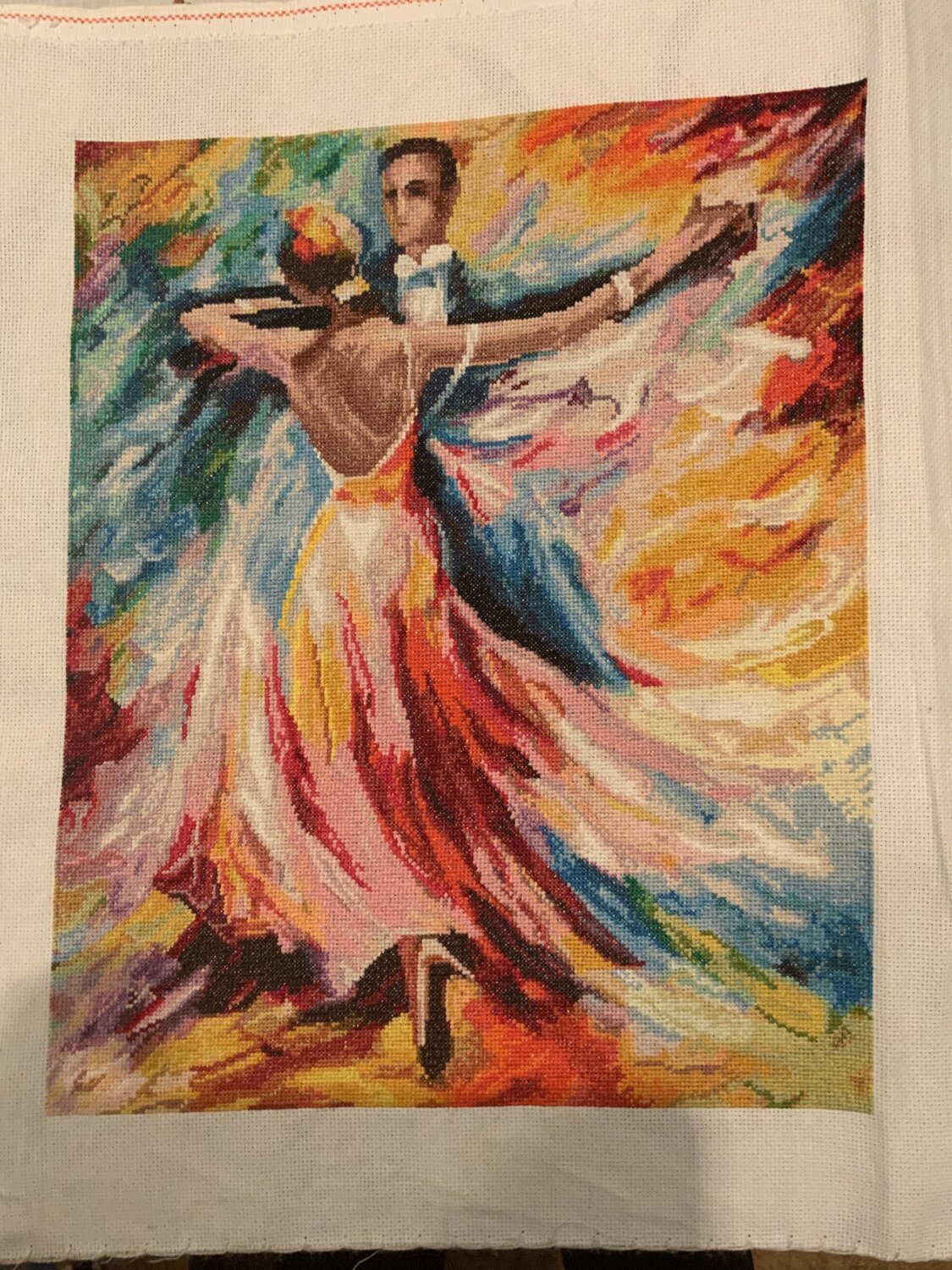 Colors Of Waltz Lilit Aharonyan Textil zu verkaufen
