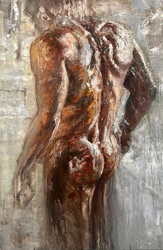 Doccia Maschile van Morgan Dreese, Schilderij te koop op Singulart