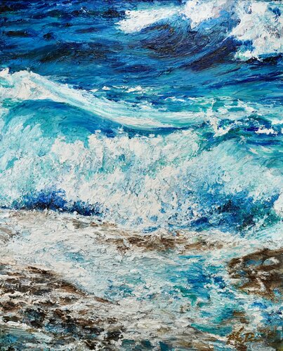 Serene Surge von Morgan Dreese, Druck kaufen auf Singulart