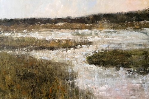 Quiet Dawn van Morgan Dreese, Schilderij te koop op Singulart