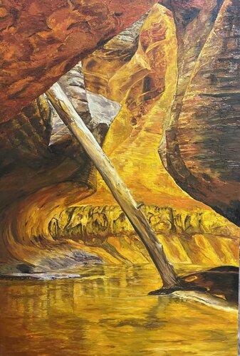 The North Pole van Morgan Dreese, Schilderij te koop op Singulart