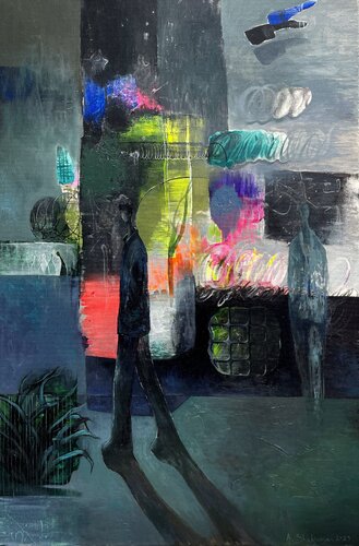 The Walk di Andranik Shahjanyan, Pittura in vendita su Singulart