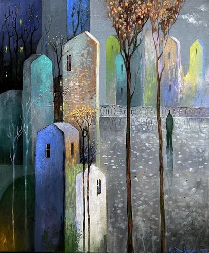 Walk di Andranik Shahjanyan, Pittura in vendita su Singulart