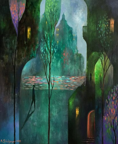 Night par Andranik Shahjanyan, Peinture en vente sur Singulart