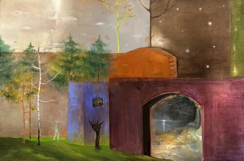Portal di Andranik Shahjanyan, Pittura in vendita su Singulart
