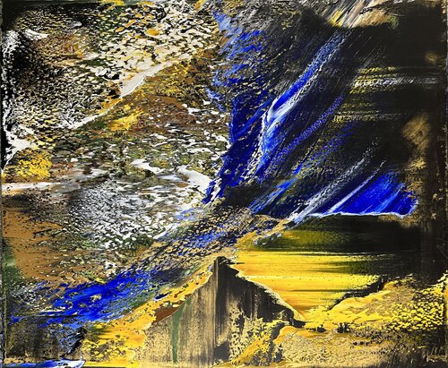 Yellow Sea van Arturas Lapajevas, Schilderij te koop op Singulart