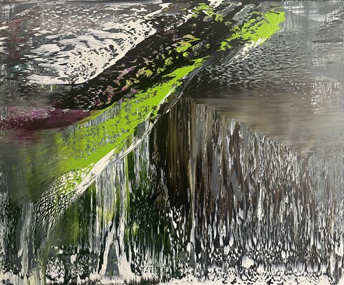 Ice Land van Arturas Lapajevas, Schilderij te koop op Singulart