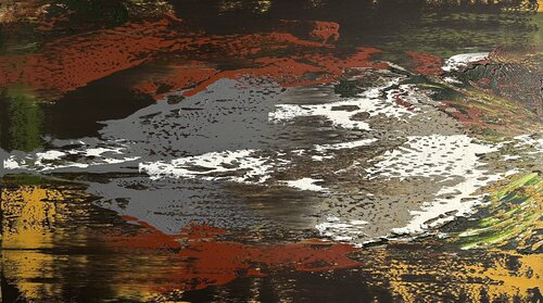Blooming Swamp van Arturas Lapajevas, Schilderij te koop op Singulart