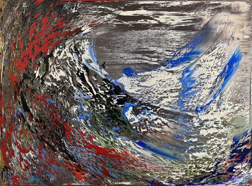 Flowers Wind van Arturas Lapajevas, Schilderij te koop op Singulart