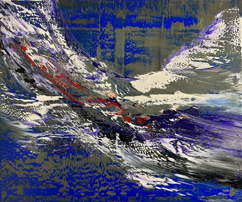 Tibet Mountains van Arturas Lapajevas, Schilderij te koop op Singulart