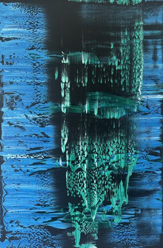 Underwater van Arturas Lapajevas, Schilderij te koop op Singulart