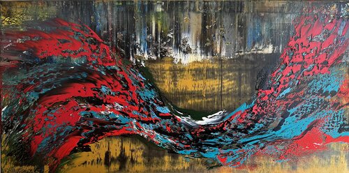 California Valley Bloom par Arturas Lapajevas, Peinture en vente sur Singulart