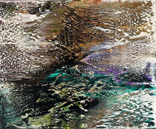 Emerald Sea van Arturas Lapajevas, Schilderij te koop op Singulart