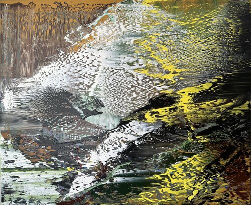 Flower Waves van Arturas Lapajevas, Schilderij te koop op Singulart