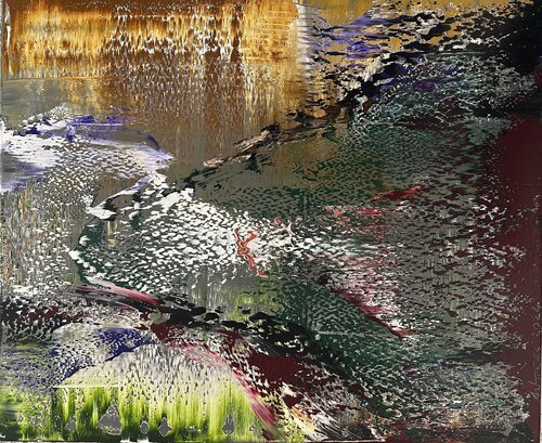 Sky Meadow van Arturas Lapajevas, Schilderij te koop op Singulart