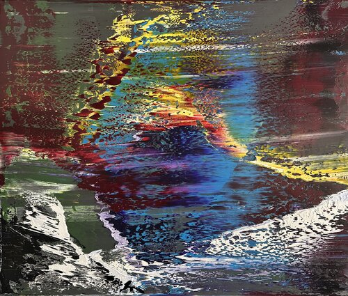 Mysterious Face van Arturas Lapajevas, Schilderij te koop op Singulart