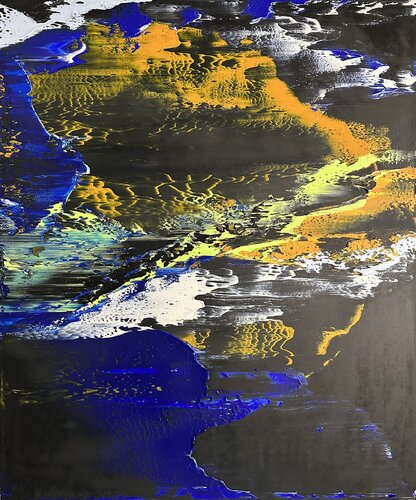 Melting  Earth van Arturas Lapajevas, Schilderij te koop op Singulart