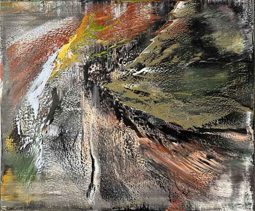 The Birth of the World van Arturas Lapajevas, Schilderij te koop op Singulart