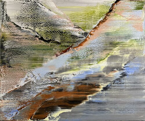 Secret of Mountains van Arturas Lapajevas, Schilderij te koop op Singulart