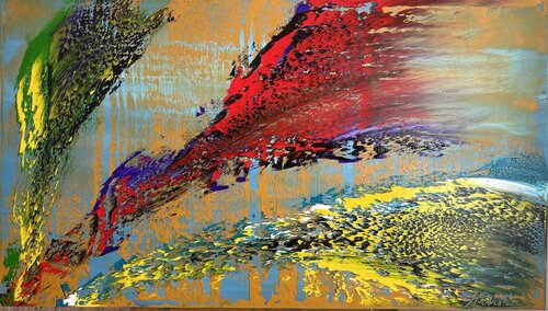 Tree Roads van Arturas Lapajevas, Schilderij te koop op Singulart