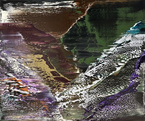 Highland  Heather van Arturas Lapajevas, Schilderij te koop op Singulart