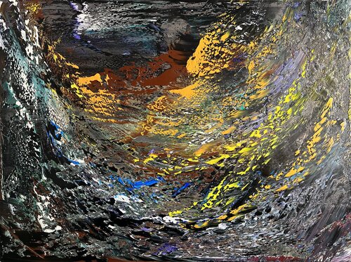 Sleeping Sun van Arturas Lapajevas, Schilderij te koop op Singulart