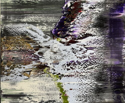 Violet Vision par Arturas Lapajevas, Peinture en vente sur Singulart