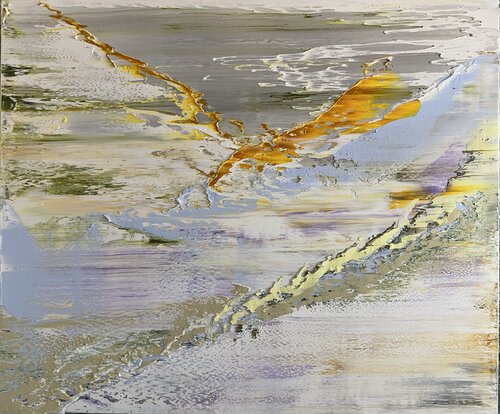 Sun Illuminated Mountains by Arturas Lapajevas, Painting for Sale on Singulart