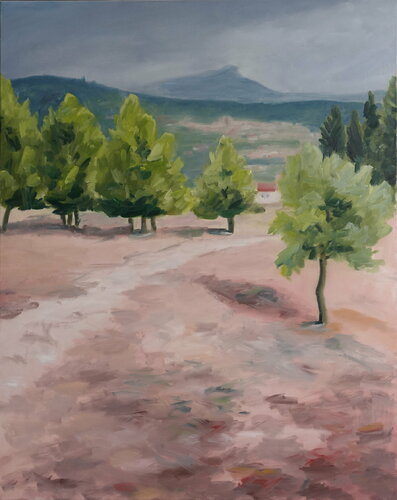 Provenzalische Landschaft 1 by Leni Winkelmann, 油畫 for Sale on Singulart