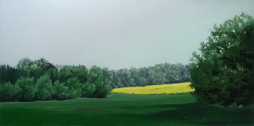 Rapsfeld 9 van Leni Winkelmann, Schilderij te koop op Singulart