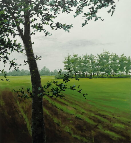 In der Landschaft 44 by Leni Winkelmann, Painting for Sale on Singulart