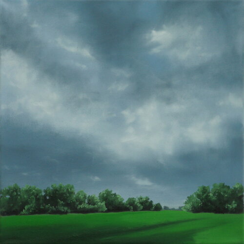Landschaft 35 van Leni Winkelmann, Schilderij te koop op Singulart