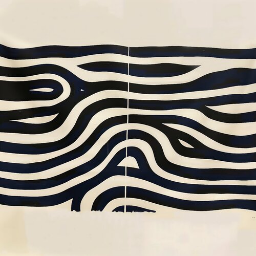 Breaking patterns #1 by Valentyna Kniazieva, 油畫 for Sale on Singulart