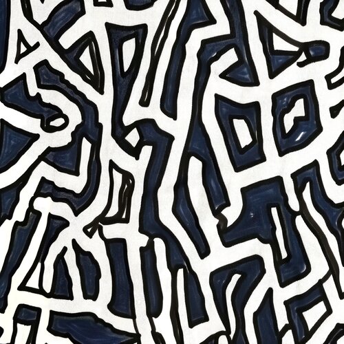 Breaking patterns #2 by Valentyna Kniazieva, 油畫 for Sale on Singulart