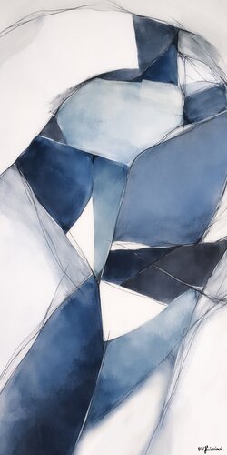 Muted motion #4 di Valentyna Kniazieva, Pittura in vendita su Singulart