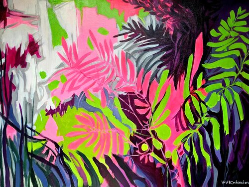 After rain #7 by Valentyna Kniazieva, Painting for Sale on Singulart