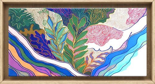 In Harmony with Myself #1 von Valentyna Kniazieva, Malerei kaufen auf Singulart