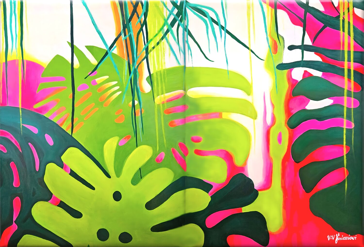 Jungle mood Valentyna Kniazieva
