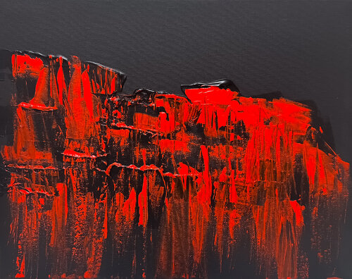 Red Rocks by Maksim Gorshkov, Painting for Sale on Singulart