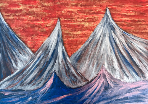 Twin peaks von Maksim Gorshkov, Malerei kaufen auf Singulart