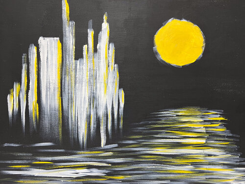 Moonlit Metropolis Maksim Gorshkov