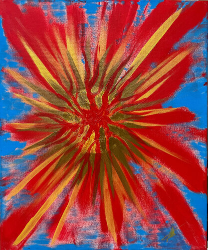 Crimson Dawn: The Age of Transformation by Maksim Gorshkov, 회화 for Sale on Singulart