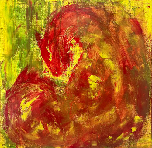 Sleeping dragon von Maksim Gorshkov, Malerei kaufen auf Singulart