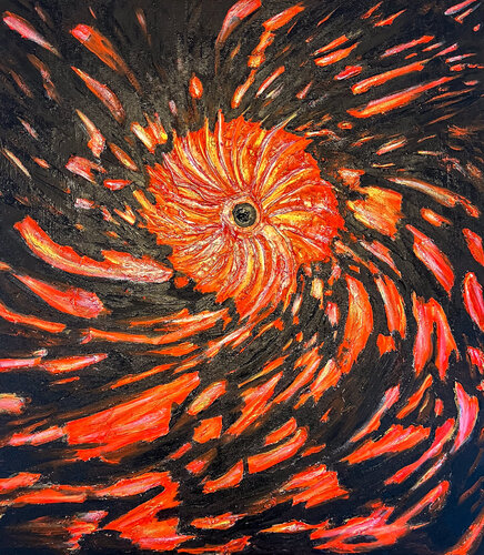 Space vertex van Maksim Gorshkov, Schilderij te koop op Singulart