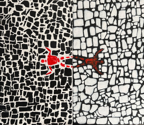No exit van Maksim Gorshkov, Schilderij te koop op Singulart