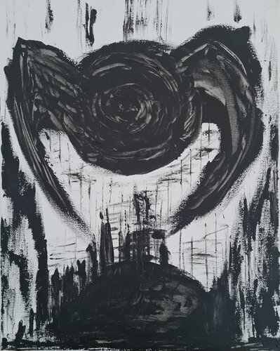 1984: Big brother watching van Maksim Gorshkov, Schilderij te koop op Singulart